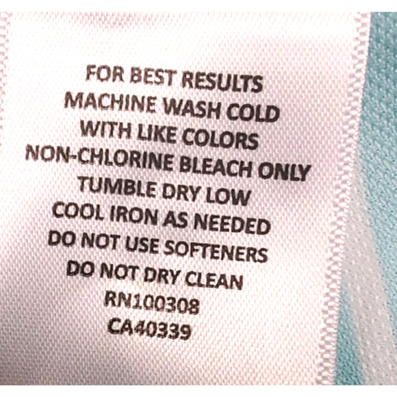 Peter Millar Light Blue and White Striped Polo Shirt - Picture 10 of 16